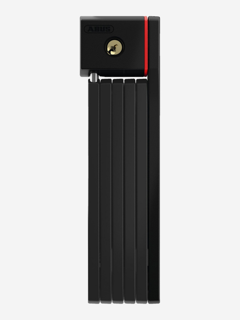 ABUS замок велосипедный унисекс Bordo uGrip 5700/80 черный, складной 80см, под ключ, ур.7