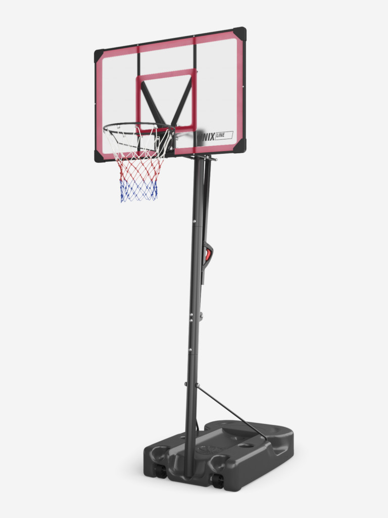 Баскетбольная стойка UNIX Line B-Stand-PC 48"x32" R45 H230-305 см