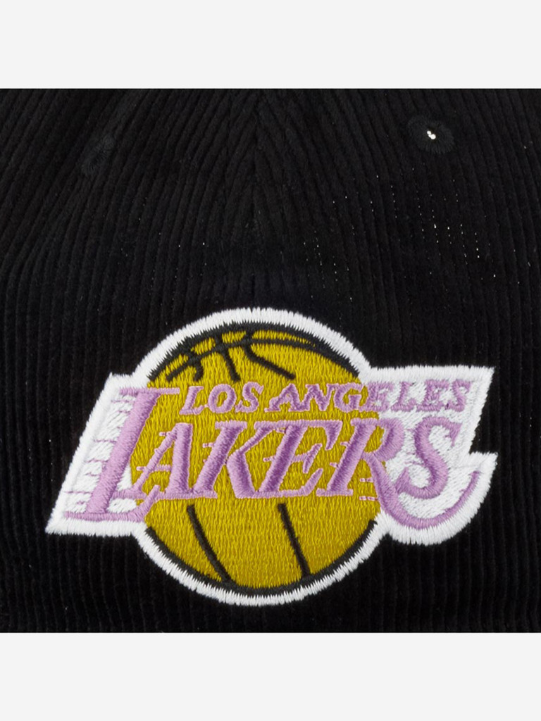 Бейсболка MITCHELL NESS HLUX4800-LALYYPPPBLCK Los Angeles Lakers NBA