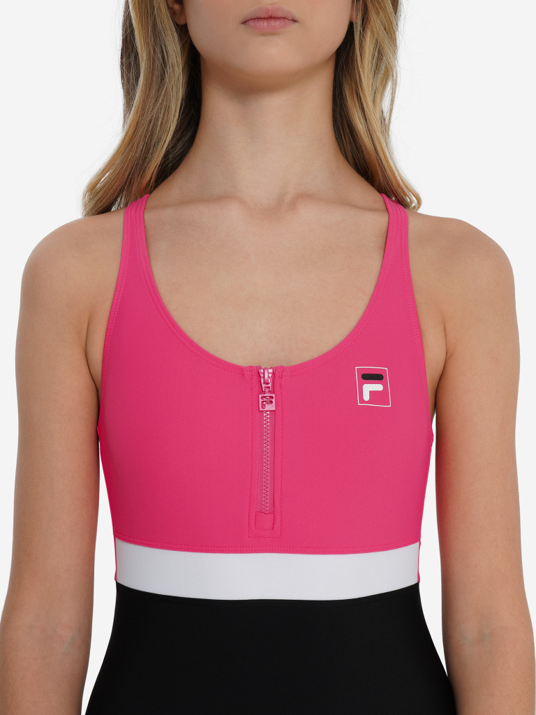 Купальник слитный для девочек FILA