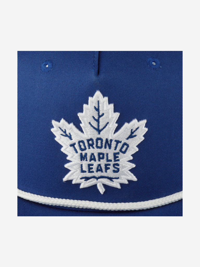 Бейсболка с прямым козырьком MITCHELL NESS HT8224-TMLBLUE Toronto Maple Leafs NHL (синий)