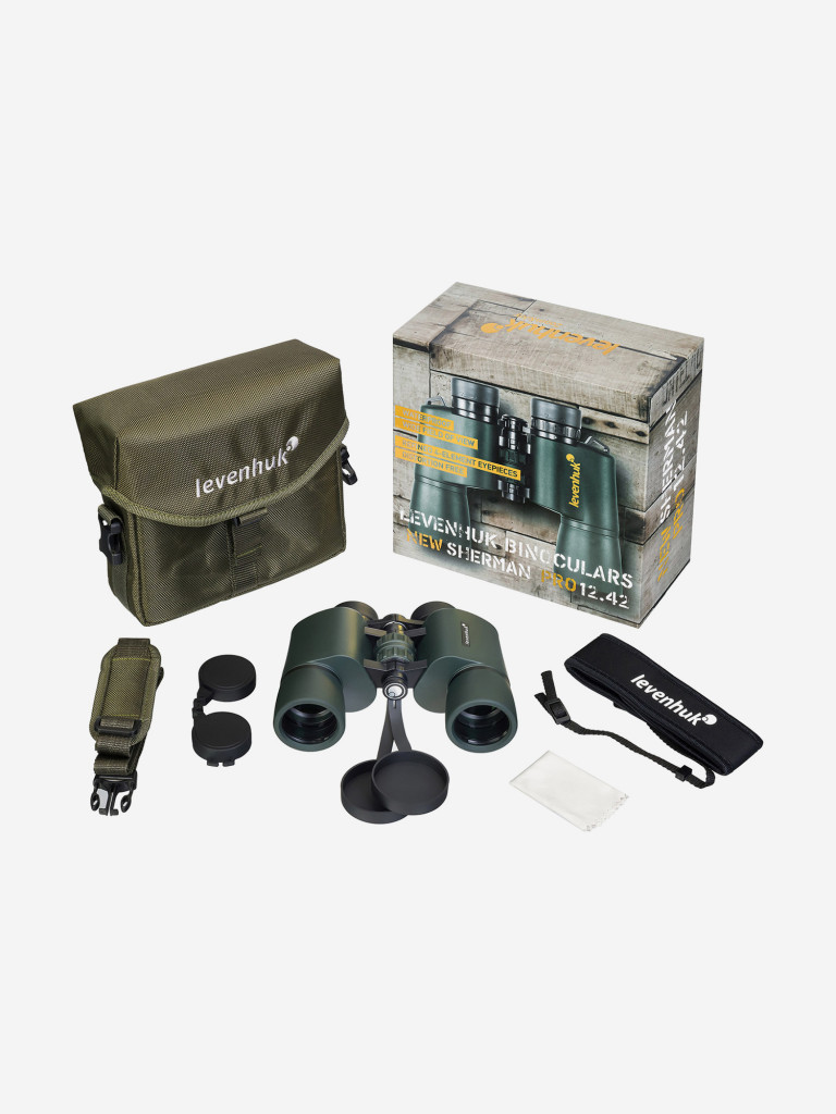 Бинокль Levenhuk New Sherman PRO 12x42