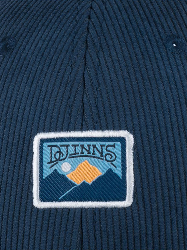 Бейсболка DJINNS 6P TrueFit Cord Mountains (синий)