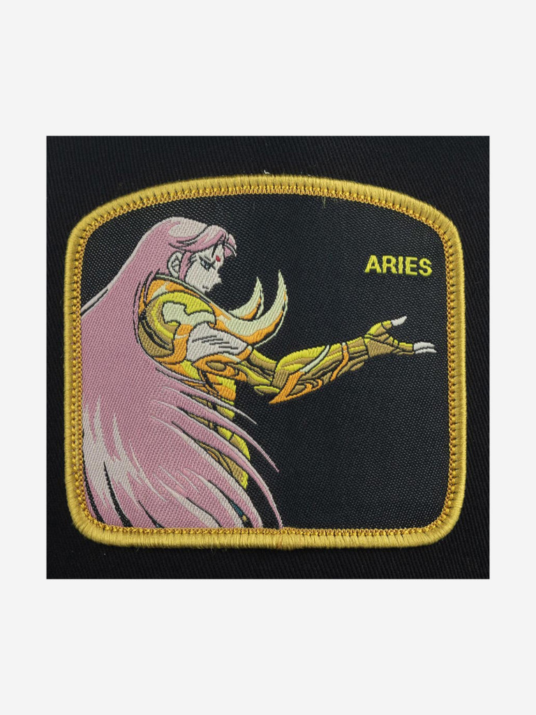 Бейсболка с сеточкой CAPSLAB CL/SAI/1/ARI Saint Seiya Aries (черный)