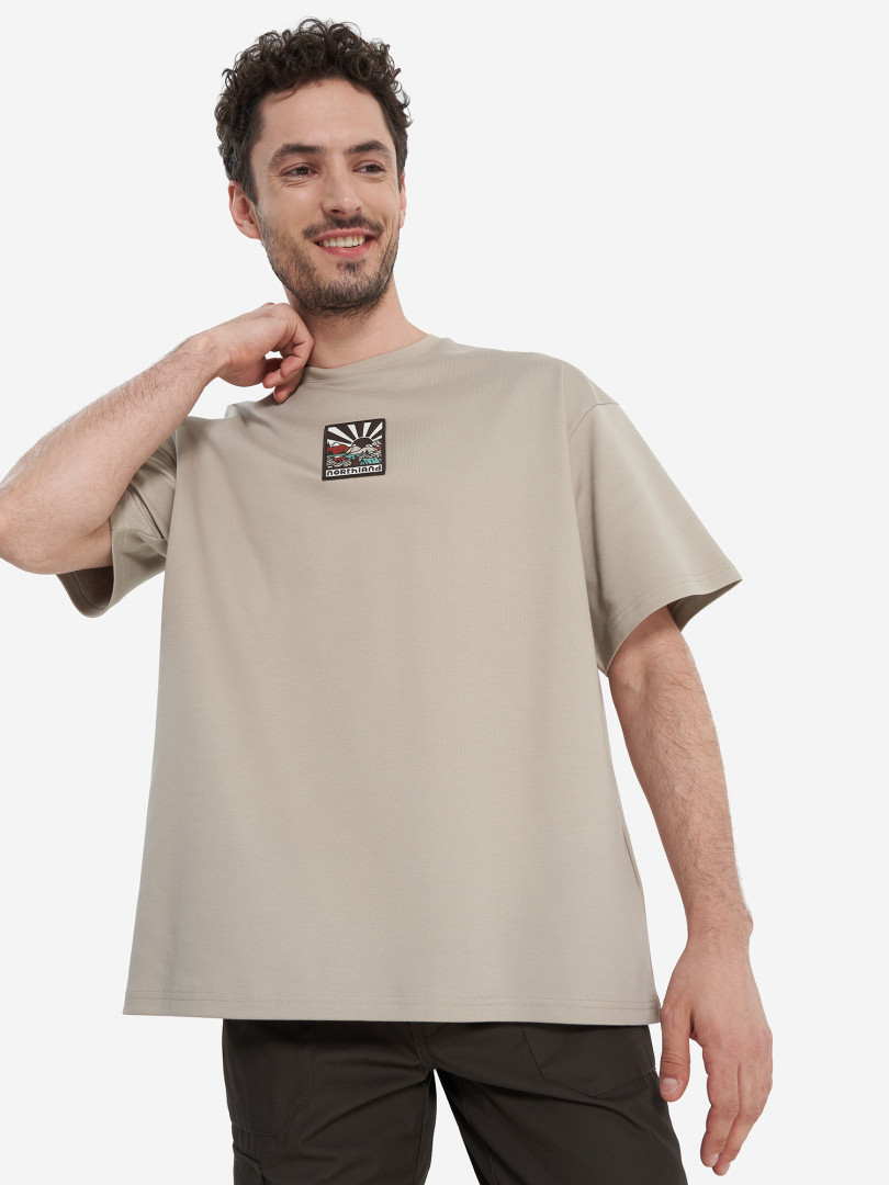 Футболка мужская оверсайз Northland Бежевый 1999₽