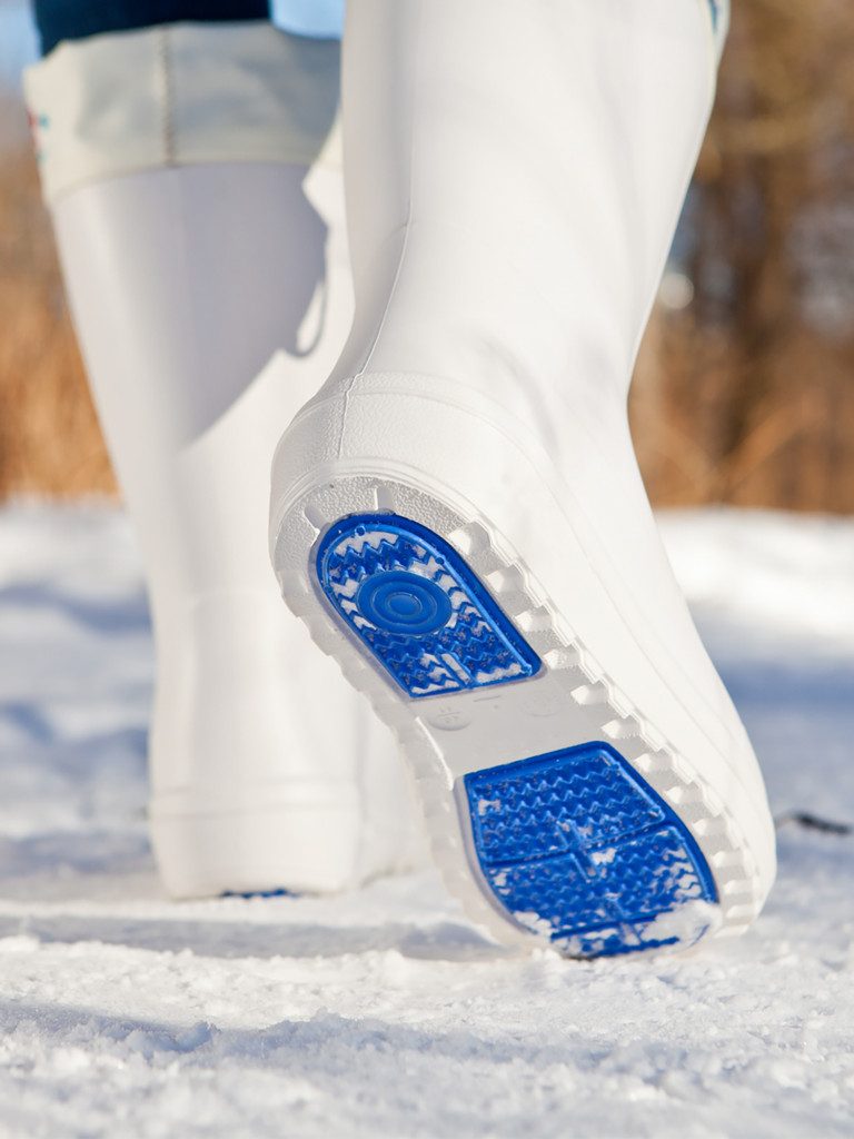 Сапоги резиновые "TORVI" из ЭВА, Онега с подошвой ТЭП, утепленные, цвет: Белый