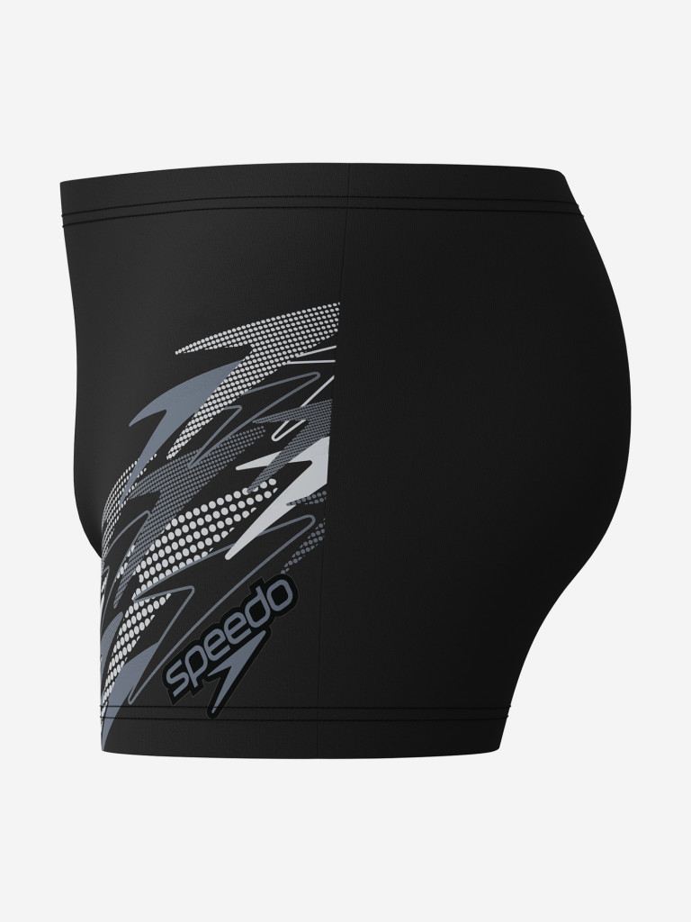 Плавки-шорты мужские Speedo Medley Logo Aquashort Blk/Red