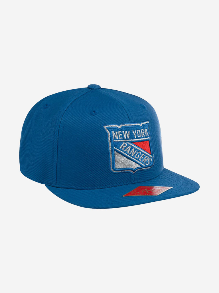 Бейсболка с прямым козырьком AMERICAN NEEDLE 43672A-NYR New York Rangers Stafford NHL (синий)