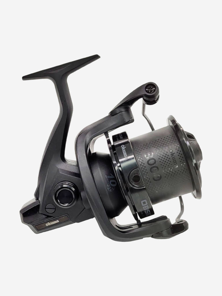 Катушка Okuma OBSIDIAN CARP OSD 12000 35A (4.3:1), с передним фрикционом, с дополнительной шпулей