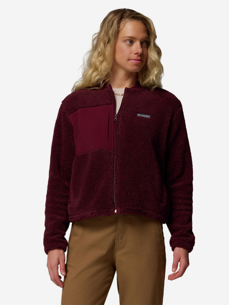 Джемпер флисовый женский Columbia Stellar Path Fleece Bomber Full Zip