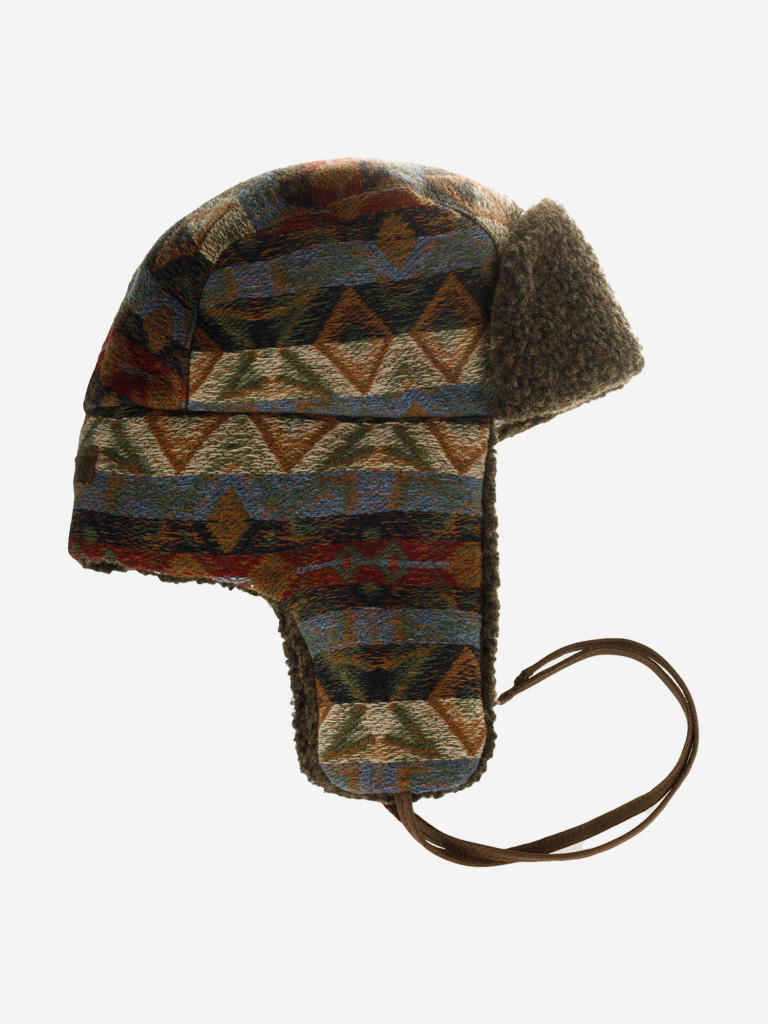 Шапка-ушанка STETSON 9290901 BOMBER CAP ETHNIC JACQUARD (синий)