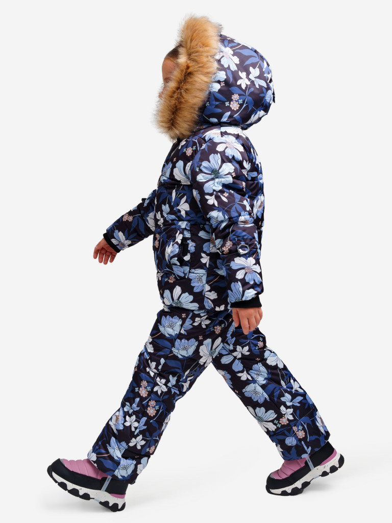 Комплект зимний для девочек: куртка, полукомбинезон PlayToday