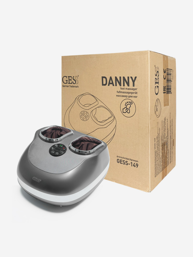 Массажер для ног GESS Danny, лимфодренажный с вибрацией