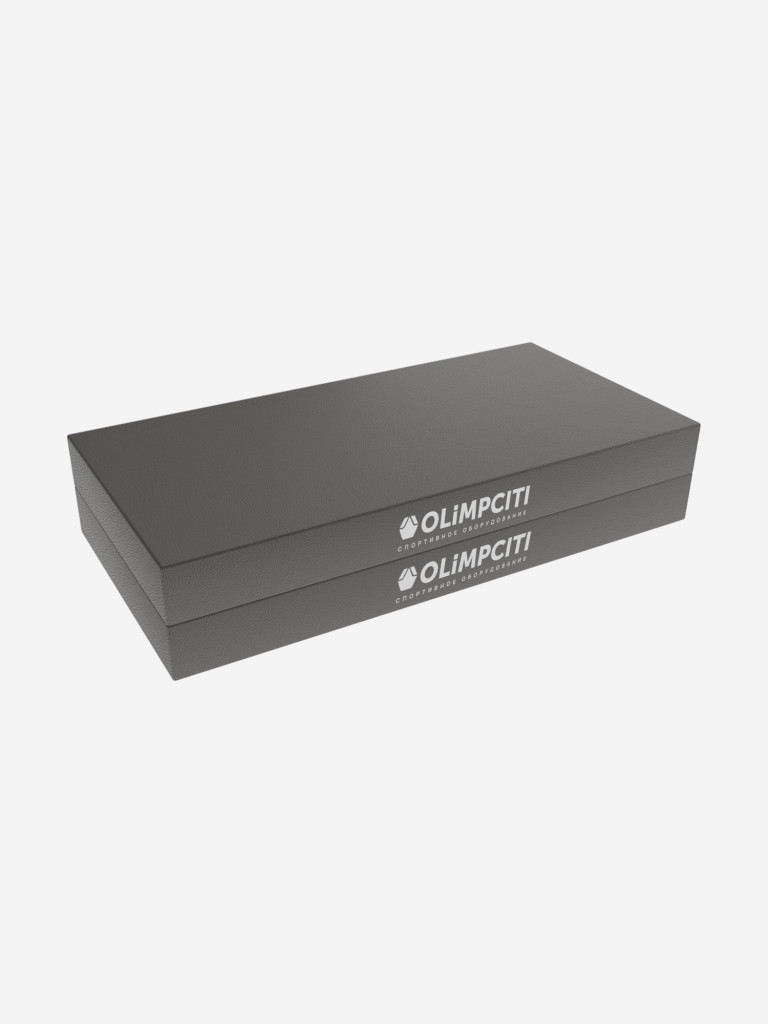 Мат спортивный складной OLIMPCITI, 1000х500х100 мм, 2 сложения, винилискожа
