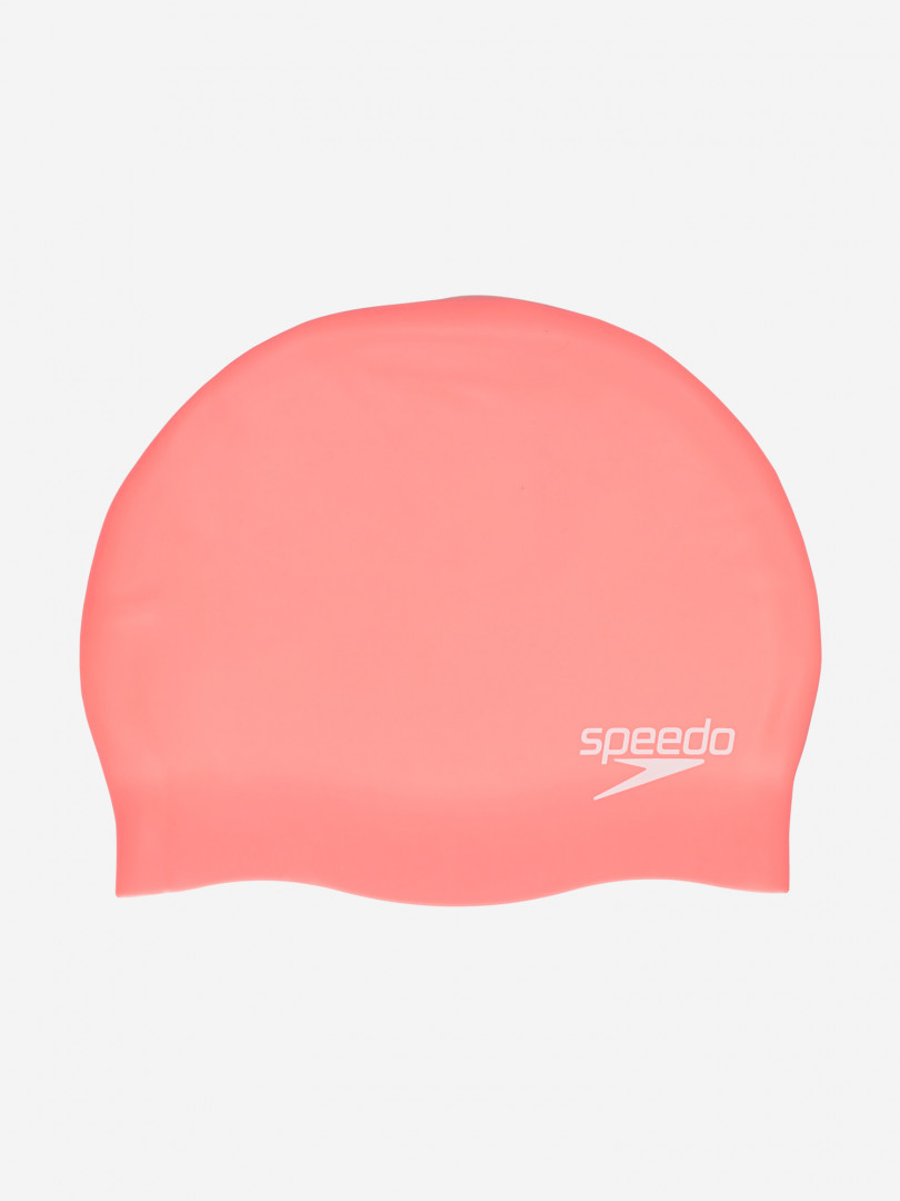 фото Шапочка для плавания speedo plain moulded, розовый