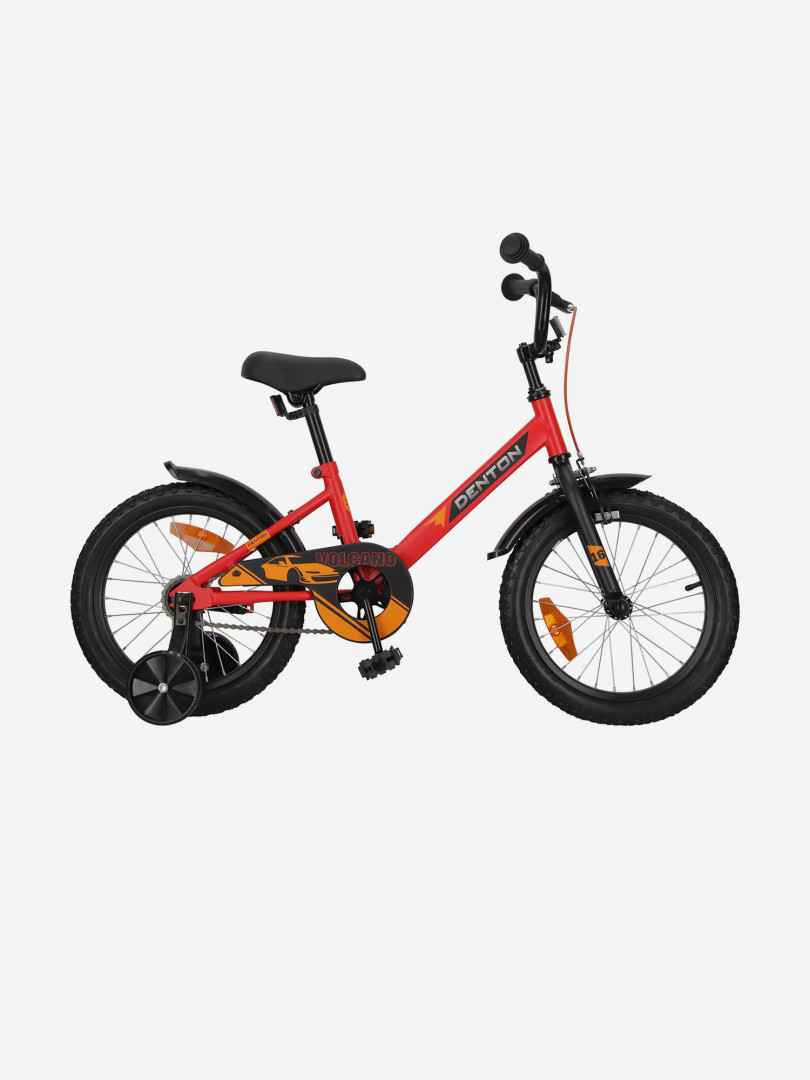 фото Велосипед для мальчиков denton volcano 16" 2024, красный