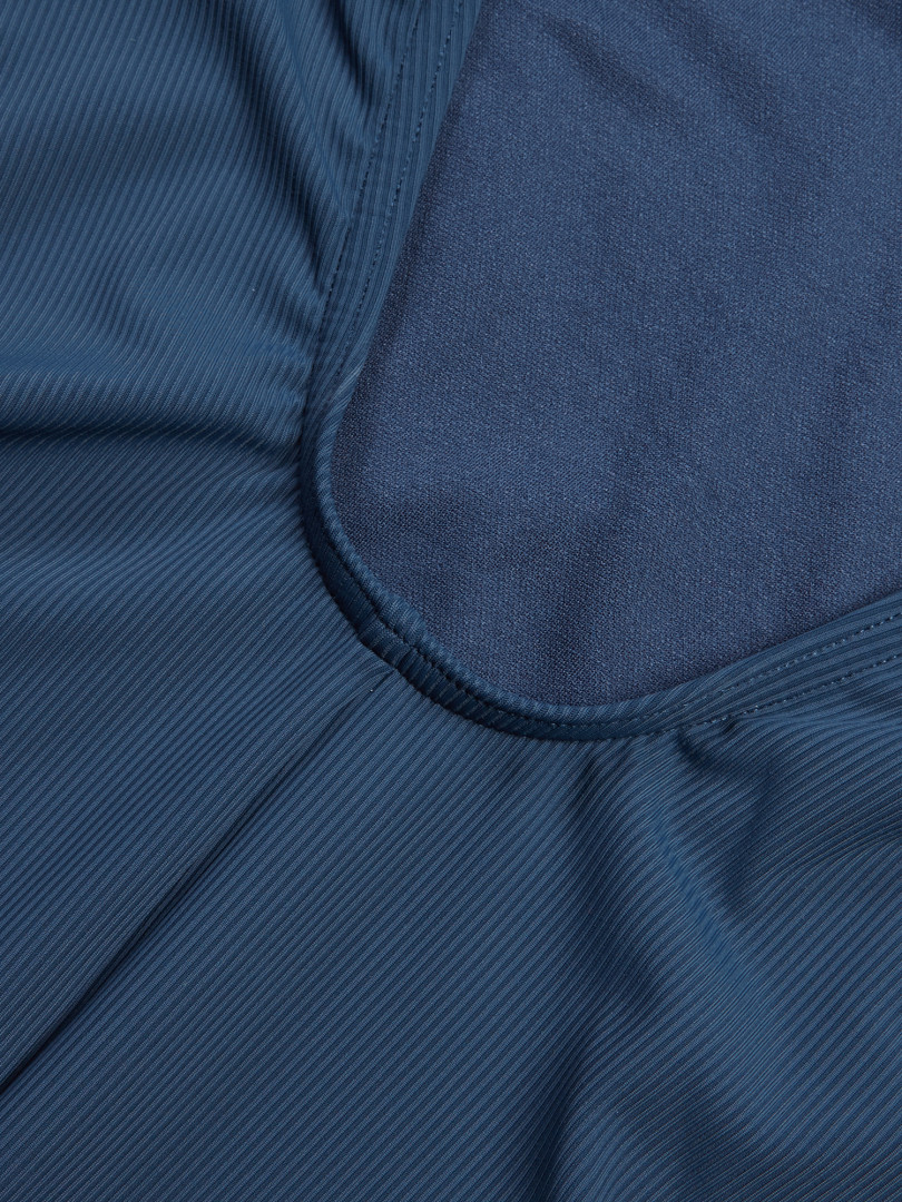 фото Купальник женский speedo textd belted deep, синий