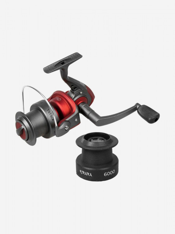 Катушка безынерционная Helios KIRARA фидер 6000F 1 подшипник + запасная шпуля