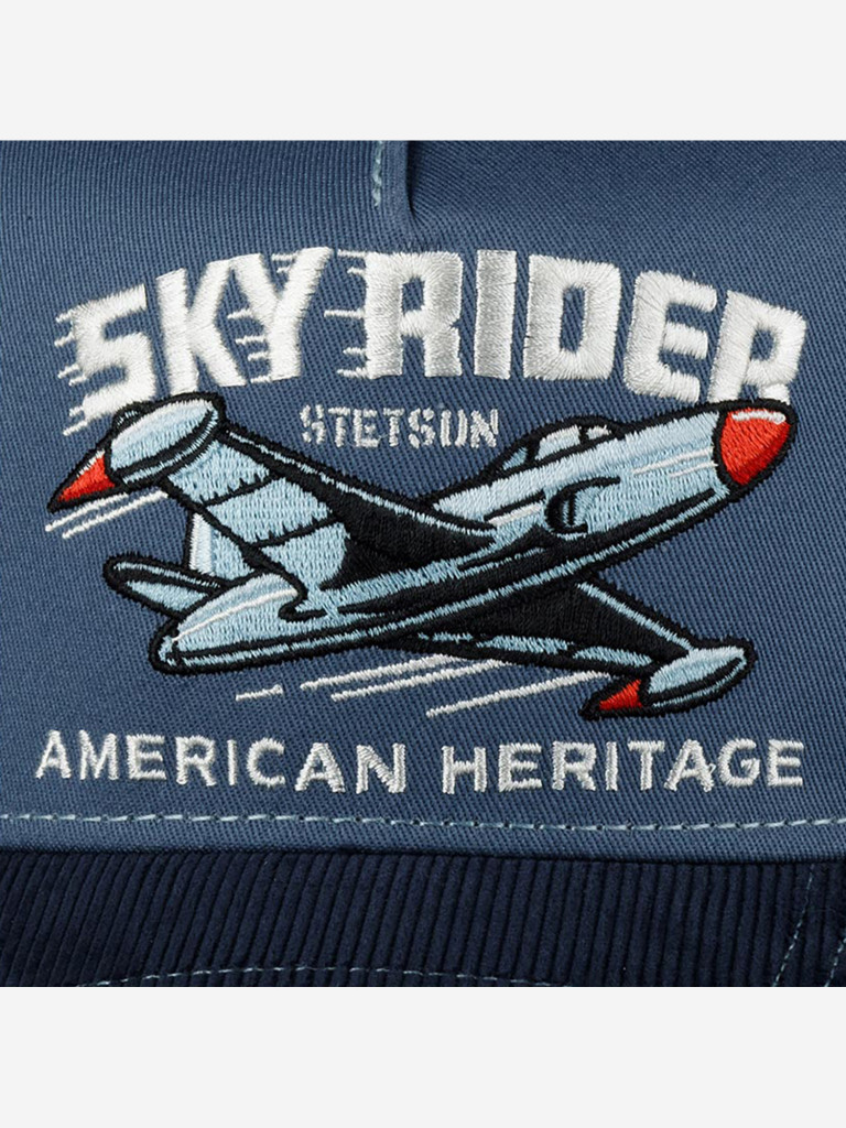 Бейсболка с сеточкой STETSON 7761102 TRUCKER CAP SKY RIDER