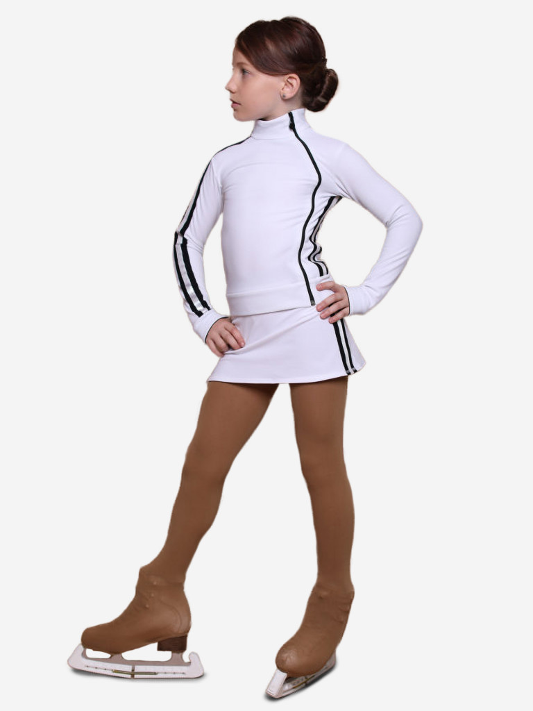 Костюм спортивный для фигуристов «Олимп» с юбкой IceDress