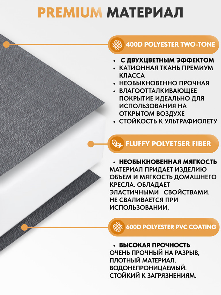 Складное кресло Trek Planet Argo Deluxe