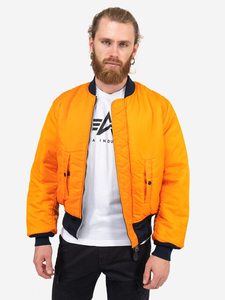 Бомбер утепленный мужской MA-1 Alpha Industries