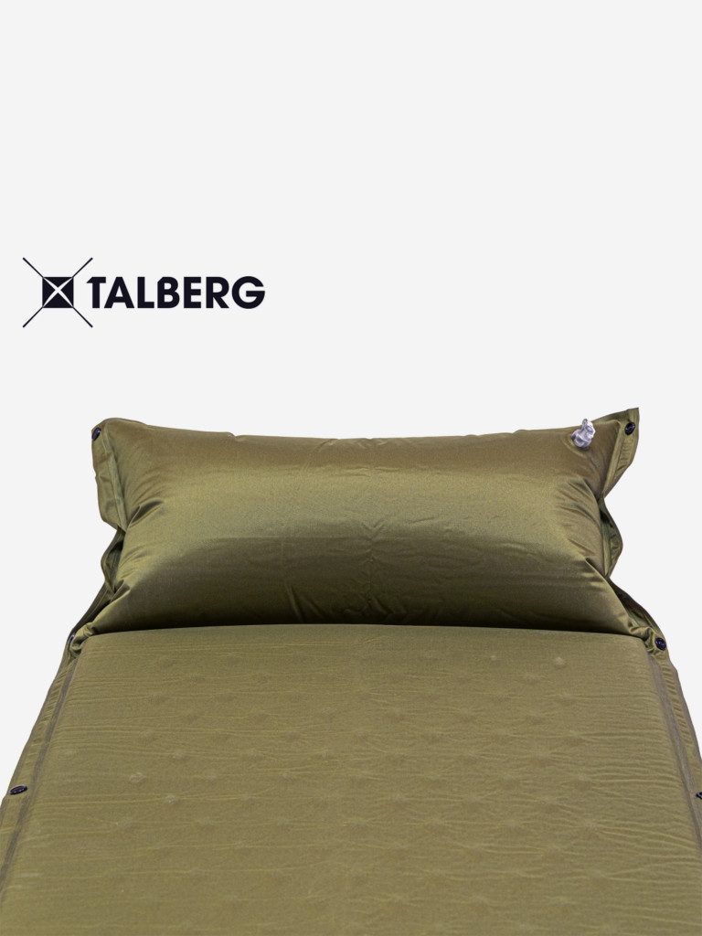 Коврик самонадувающийся BASIC LARGE MAT, 195х70х5,оливковый