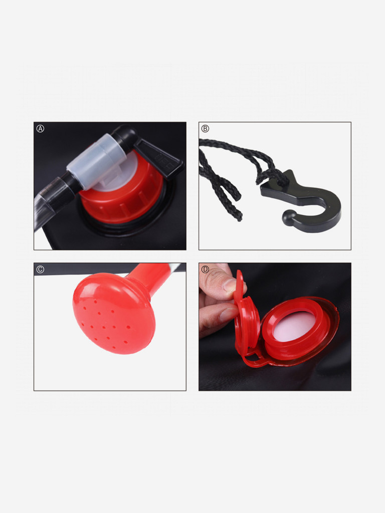 Душ походный KingCamp 3658 Solar Shower 20л