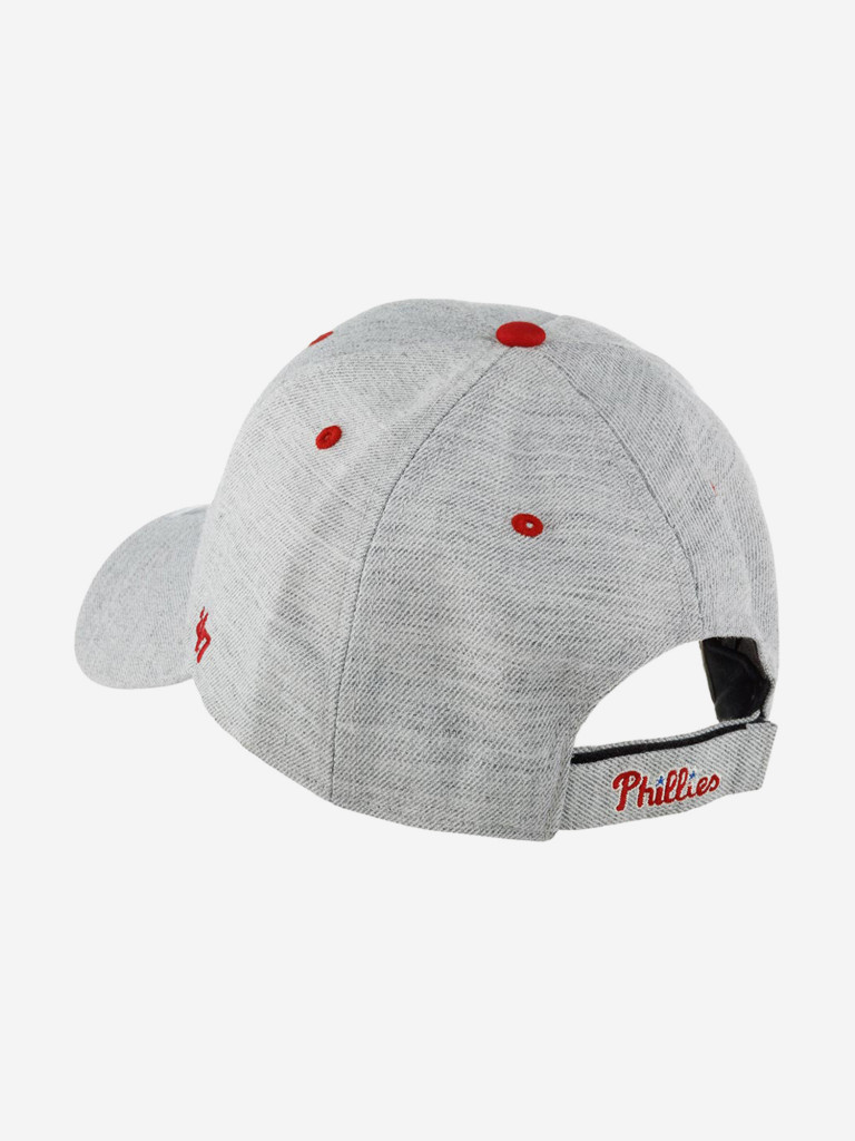 Бейсболка 47 BRAND B-STMCD19WHV-CCB Philadelphia Phillies MLB (серый)