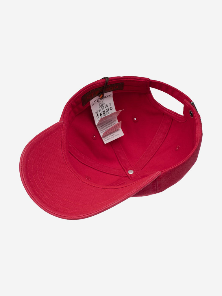 Бейсболка STETSON 7711101 BASEBALL CAP COTTON (красный)
