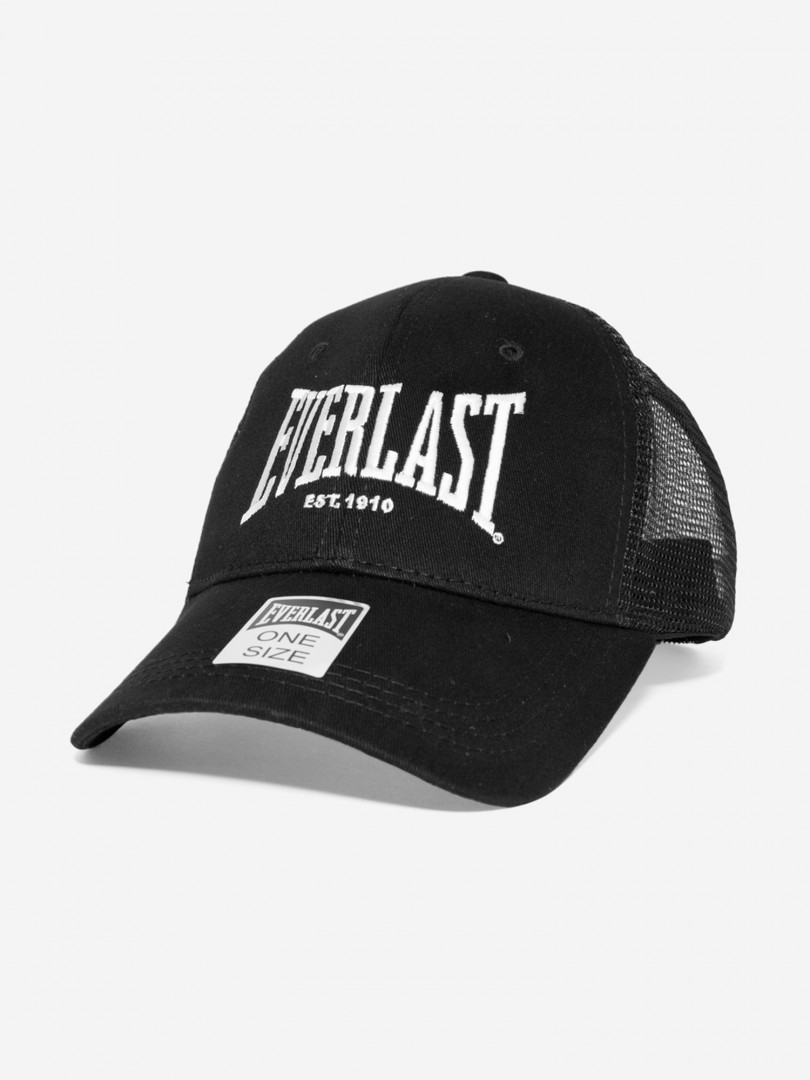 фото Бейсболка everlast classic 1910 mesh, черный