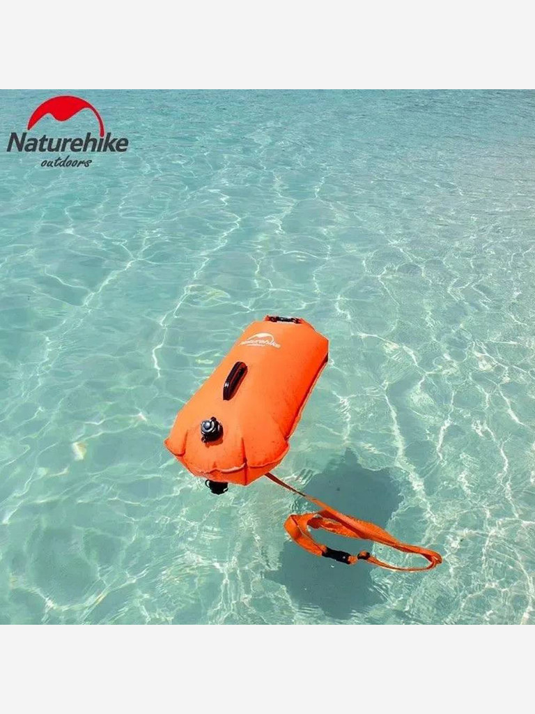Гермомешок - надувной буй Naturehike 18L NH17S001-G Оранжевый