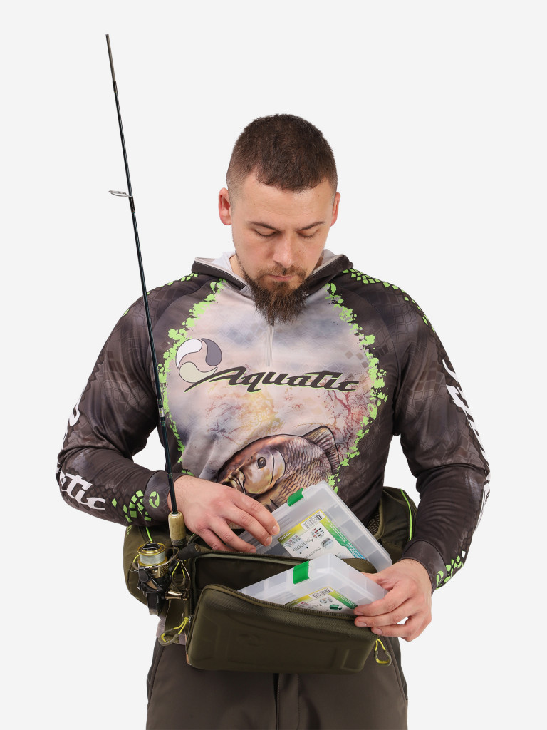 Пояс Aquatic разгрузочный с коробками fisherbox ПР-04
