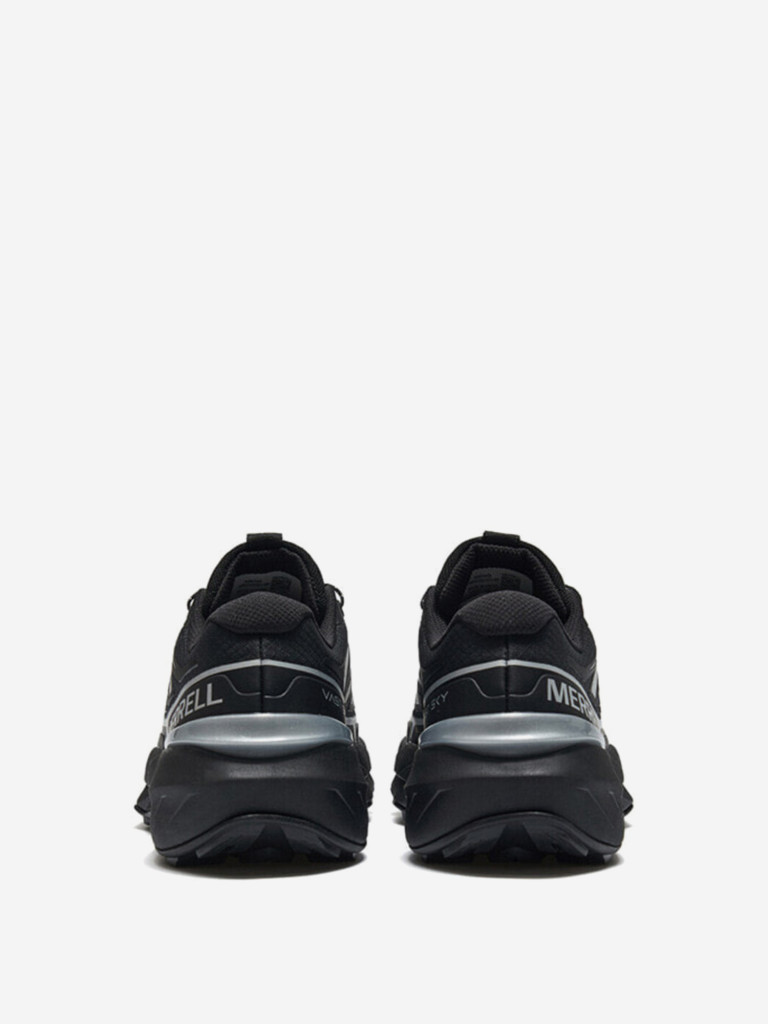 Кроссовки Merrell VAST SKY Cushioning, Slip Resistant, Abrasion Resistant, Breathable Low Top Outdoor Shoes Unisex Black Silver