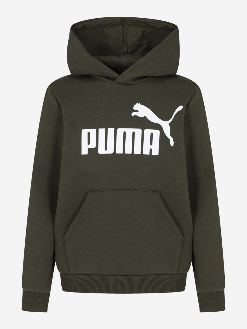 Худи для мальчиков PUMA ESS Big Logo 30887750299 Зеленый, размер 164, фото 8