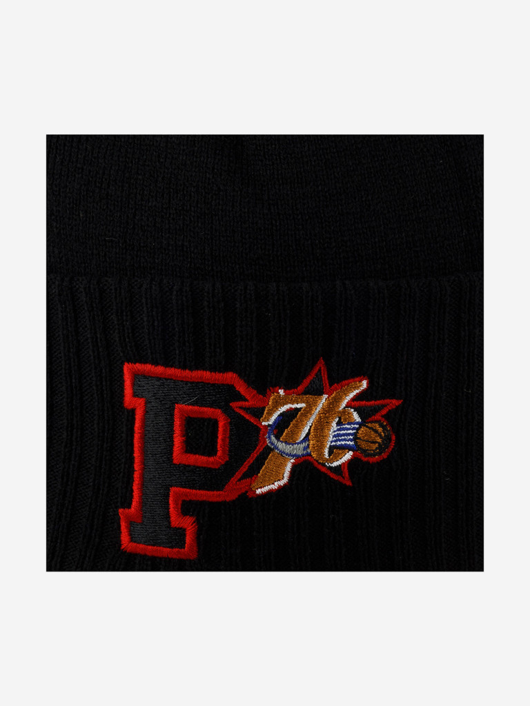 Шапка с отворотом MITCHELL NESS KTCFMM21153-P76BLCK Philadelphia 76Ers NBA (черный)
