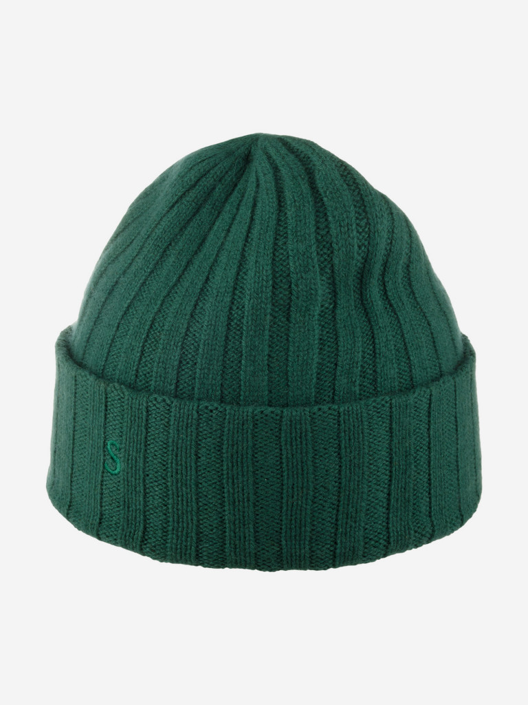 Шапка с отворотом STETSON 8539201 SURTH CASHMERE (зеленый)