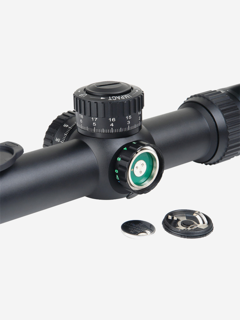 Прицел оптический Veber Wolf II 1-10х26 GB FD Загонник
