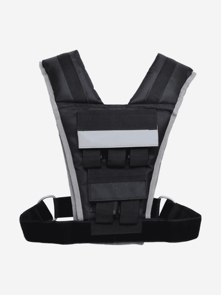 Жилет утяжелительный Sportlim RUNNER SHL-10 1-10 кг, черный (универсальный размер)
