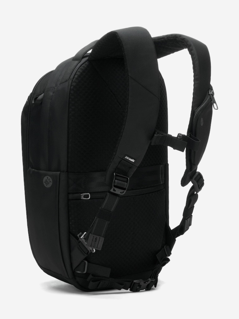 Рюкзак антивор Pacsafe V 26L Tour, Jet Black, 26 л.