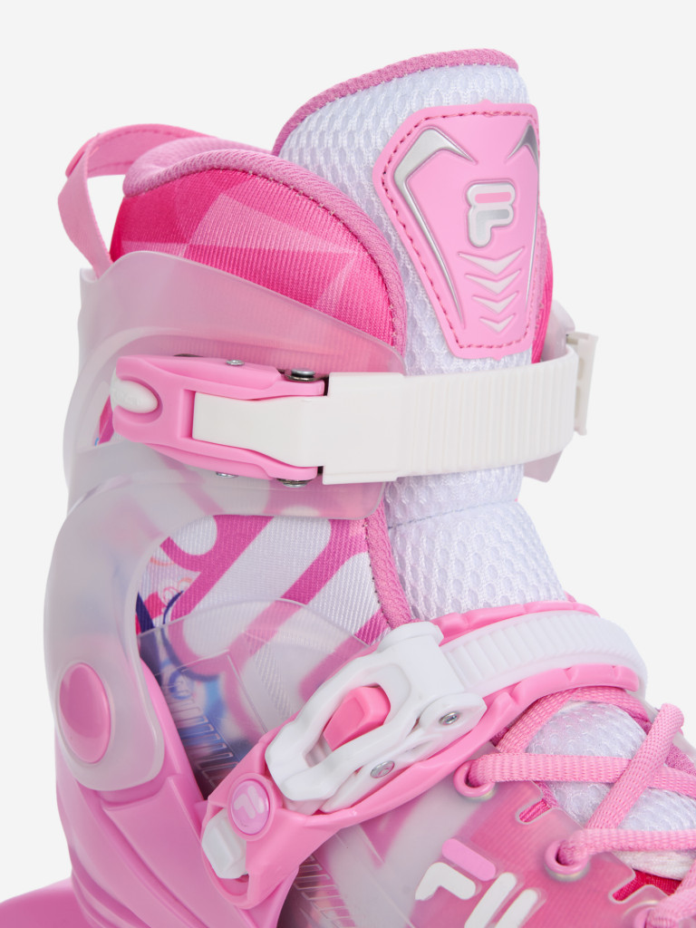 Роликовые коньки детские раздвижные FILA S-One Pink