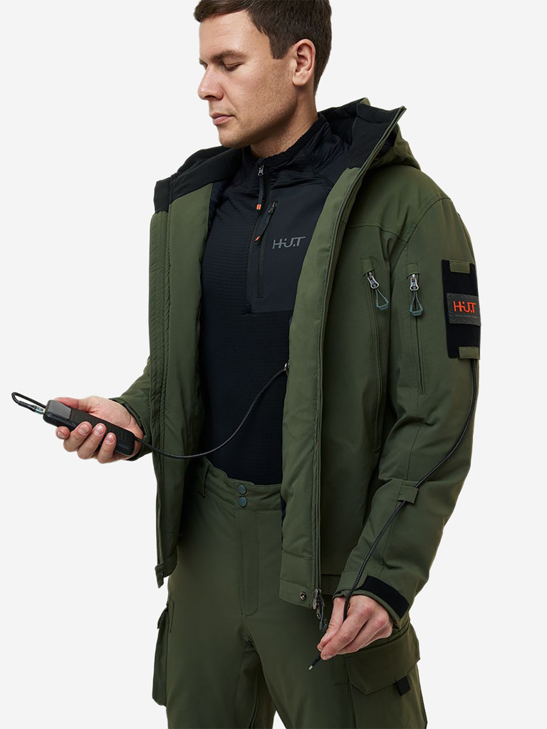 Куртка мембранная утеплённая для охоты мужская H.U.T. Kivakko