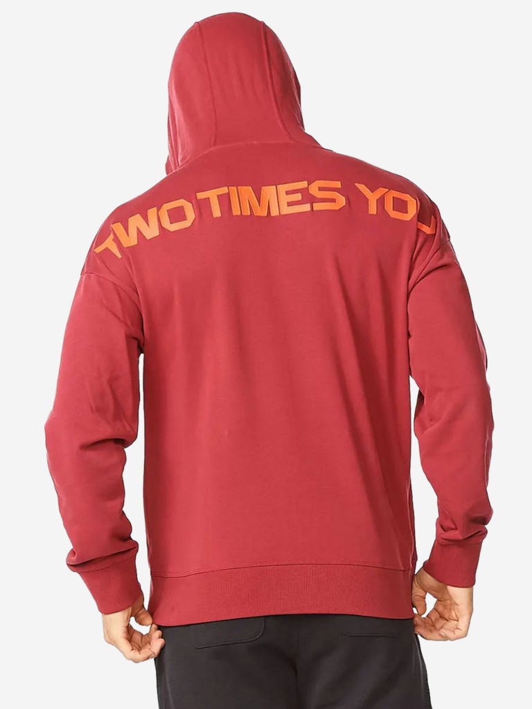 Худи 2XU Contender Oversized Hoodie Red