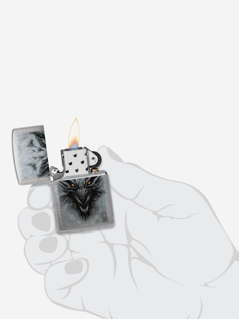 Зажигалка бензиновая ZIPPO 48732 Dragon