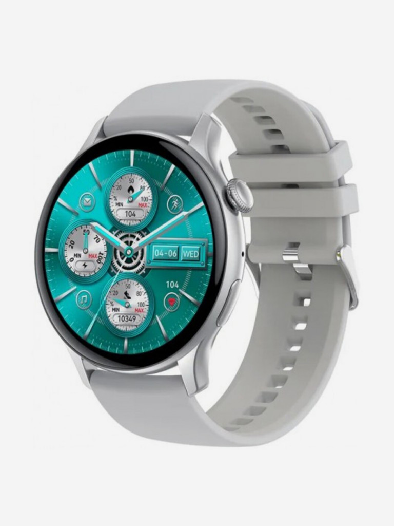 Умные часы CheckME Smart CMSHK85SGR с счетчиком калорий, таймером, фитнес-трекером