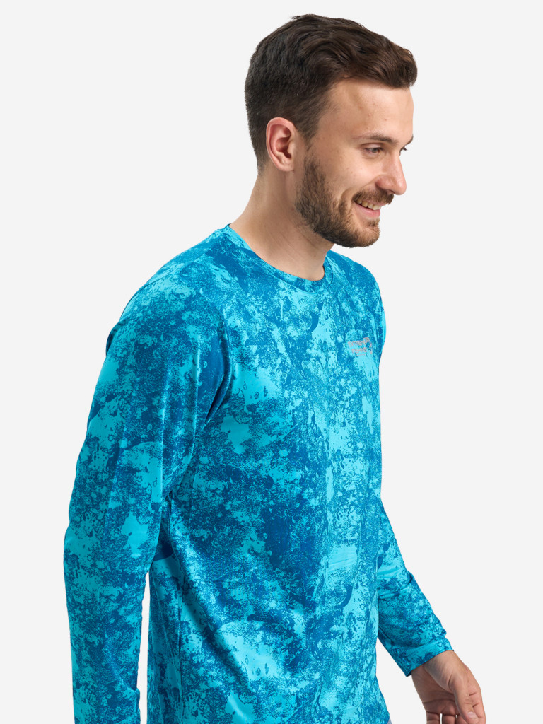 Лонгслив мужской Extreme Fishing OBS-G507 с защитой от солнца UPF50+ для рыбалки