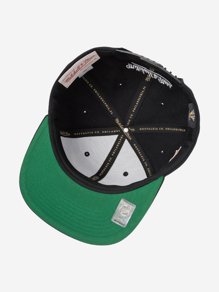 Бейсболка с прямым козырьком MITCHELL NESS HS8582-LAKBLCK Los Angeles Kings NHL (черный)