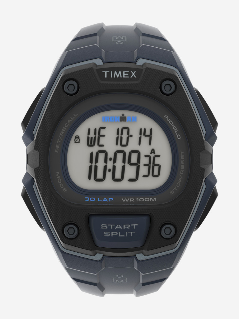 Спортивные часы TIMEX TW5M48400, электронные, 45 мм, с подсветкой Indiglo