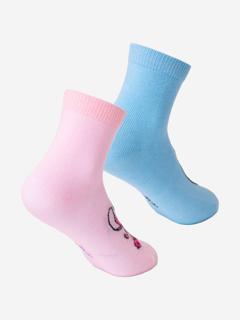 Носки для девочек, 2 пары PlayToday