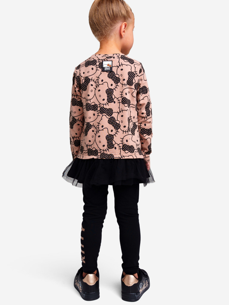 Комплект для девочек: лонгслив, легинсы PlayToday